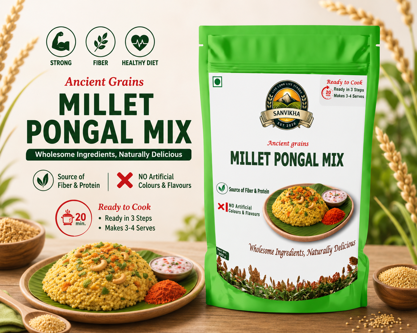 Millet Pongal Premix